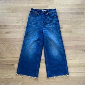 Madewell Wide Leg Crop - Size 26 - Like New!